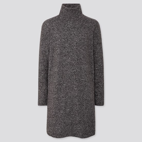 ソフトニットフリースワンピース 長袖 Women ユニクロ