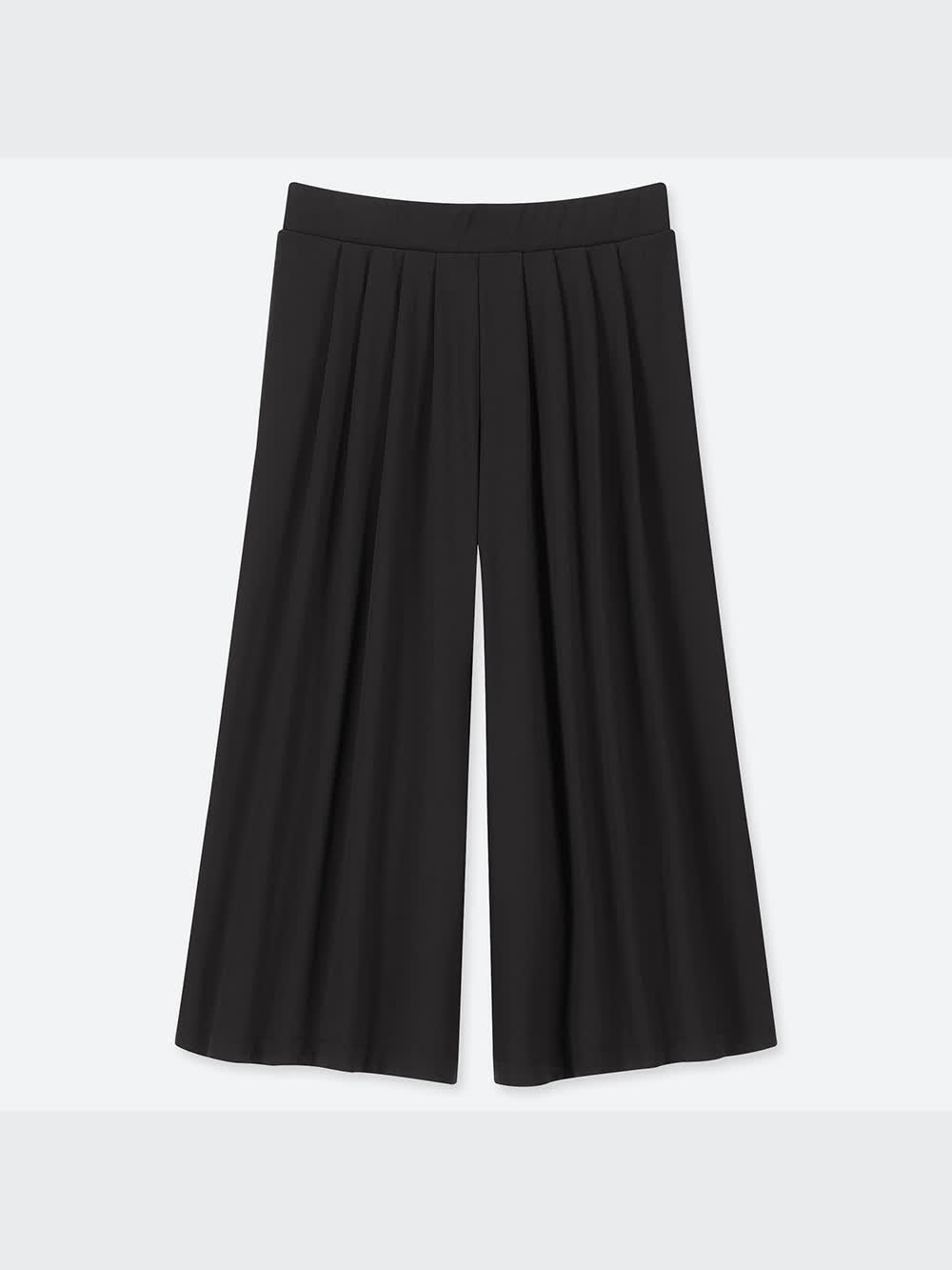 Special guest パンツ　XL ユニクロ公式 | クレープジャージーフレアワイドクロップドパンツ