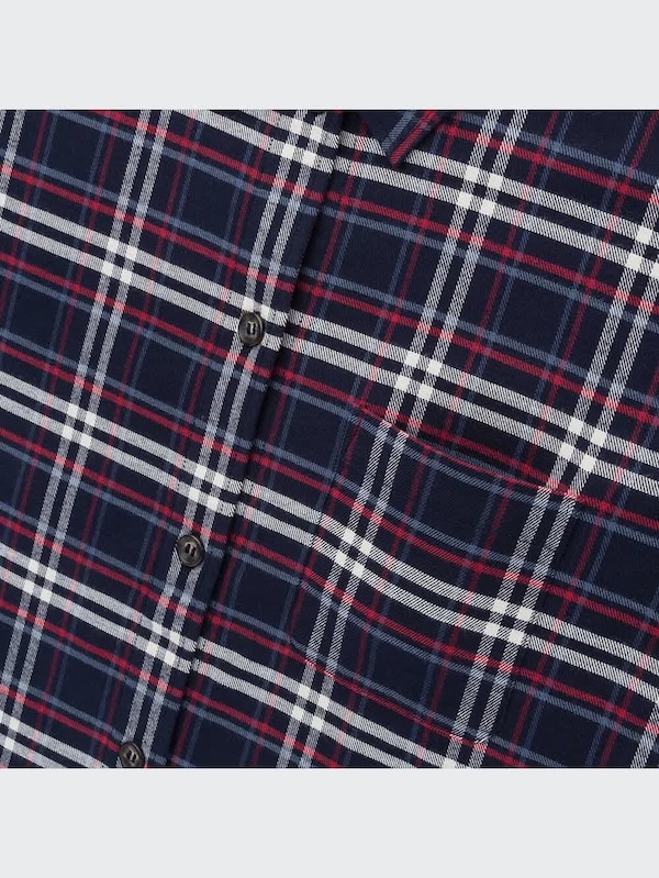ストレッチフランネルパジャマ（長袖）
