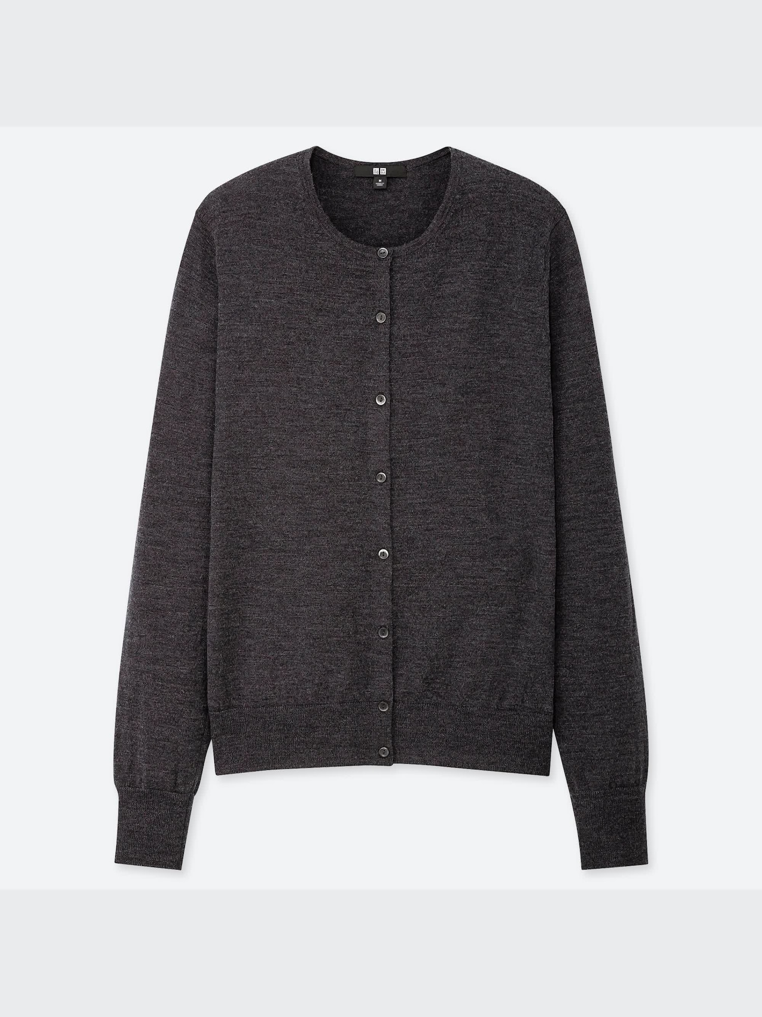 GUのパフニットクルーネックカーディガン(2025年度冬商品) | StyleHint