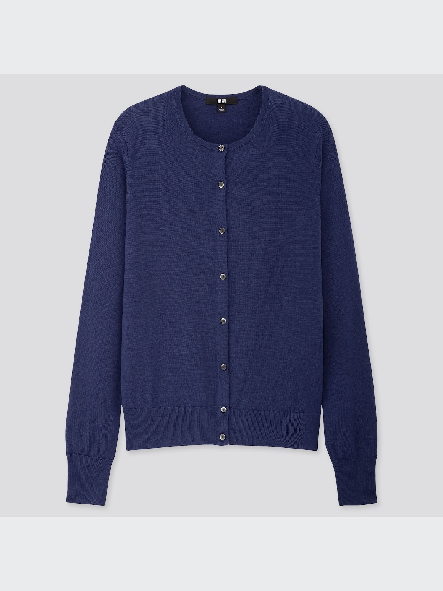 UNIQLOのエクストラファインメリノクルーネックカーディガン（長袖） | StyleHint