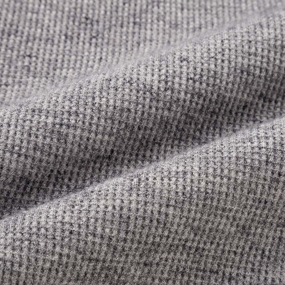 ワッフルヘンリーネックt 長袖 Men ユニクロ