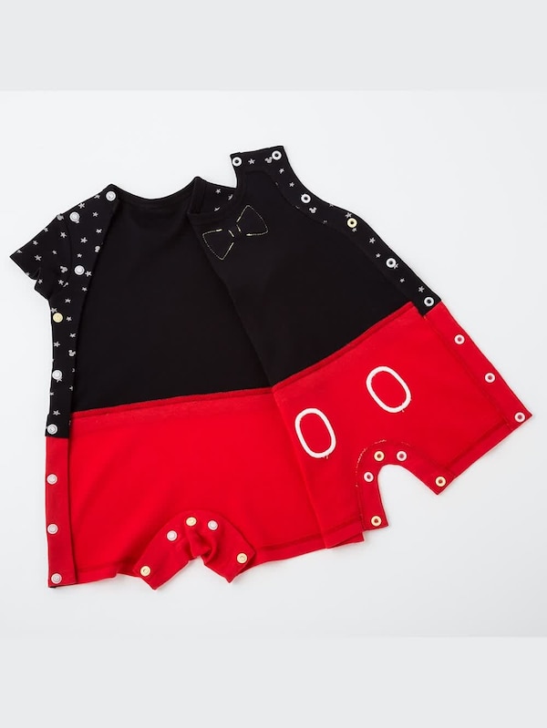 ベビー ディズニー コレクションギフト2点セット（半袖・前開き）