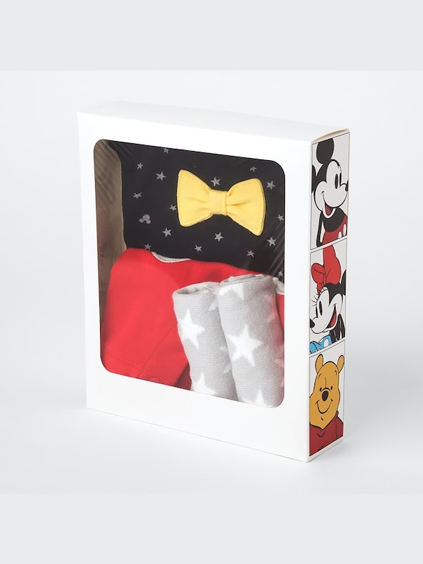 ベビー ディズニー コレクションギフト2点セット（半袖・前開き）