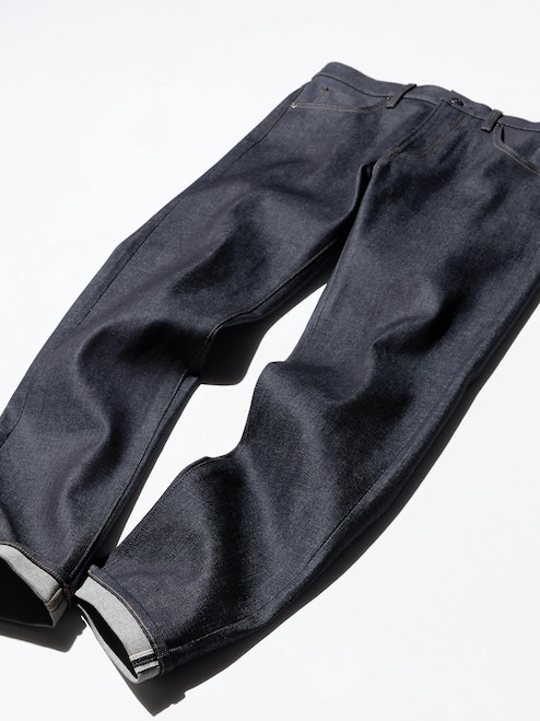 MEN'S STRETCH SELVEDGE SLIM FIT JEANS UNIQLO PH