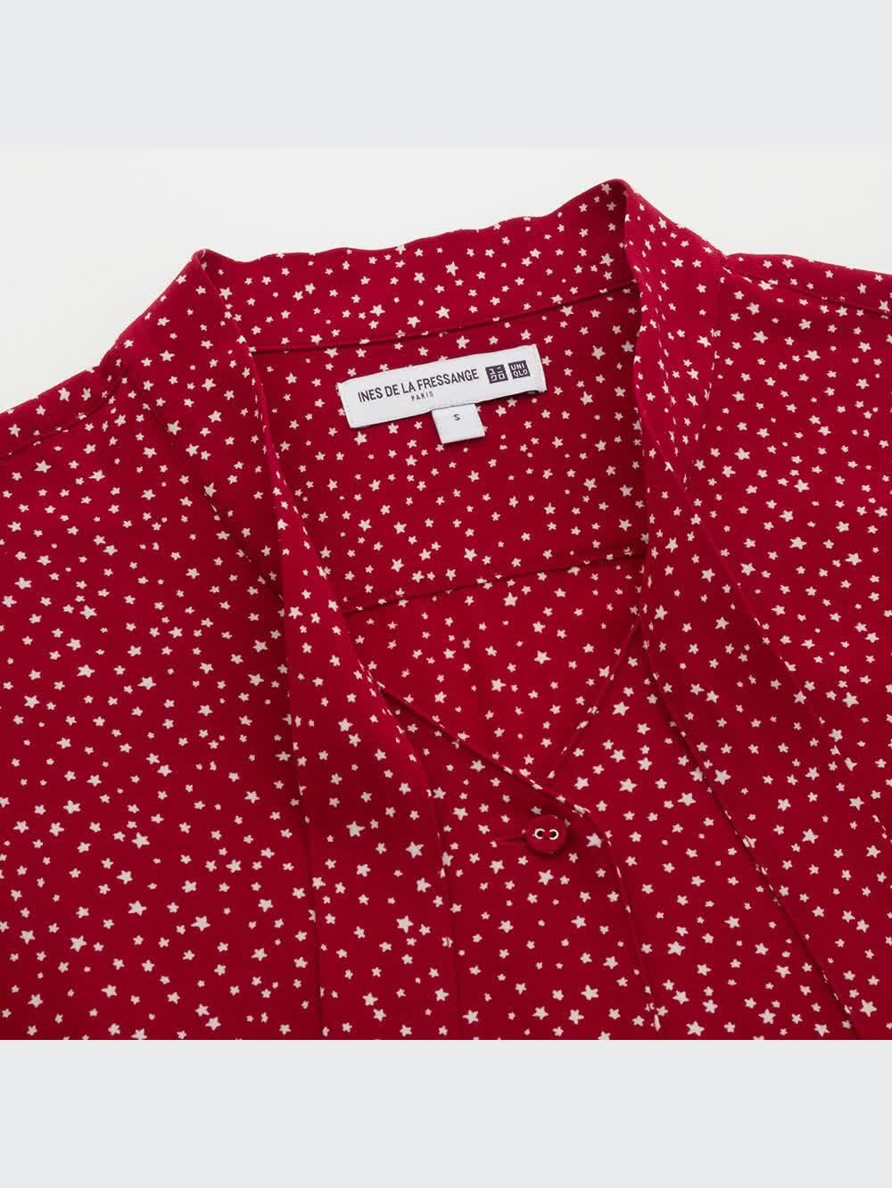 ユニクロ公式 | レーヨンボウタイブラウス（長袖）