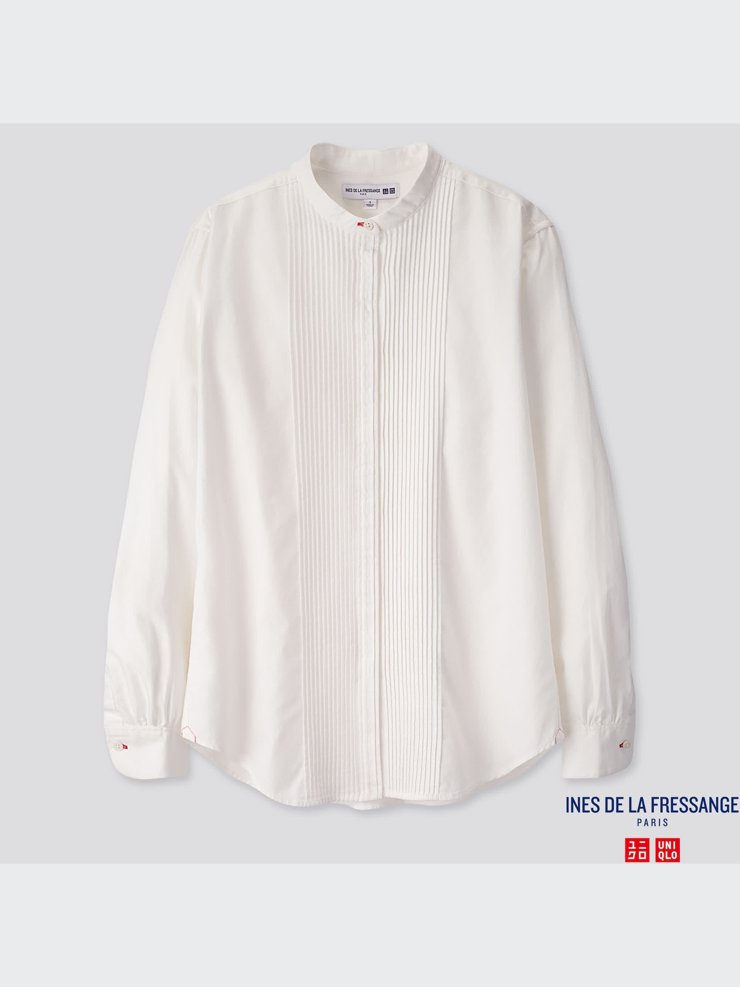 tom☆様 ユニクロ公式 | コットンツイルピンタックシャツ（長袖）