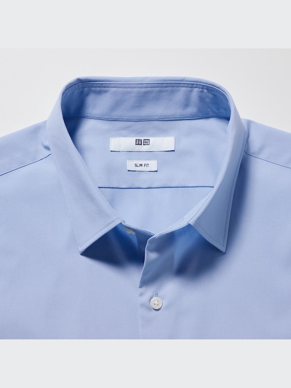 Áo Sơ Mi Dễ Chăm Sóc Co Giãn Dài Tay Dáng Slim Fit