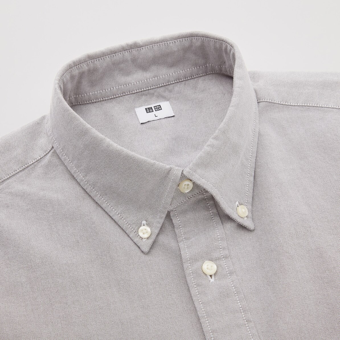 オックスフォードシャツ ボタンダウンカラー 長袖 Men ユニクロ