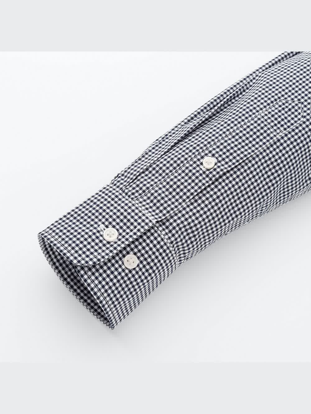 ユニクロ公式 | エクストラファインコットンブロードチェックシャツ