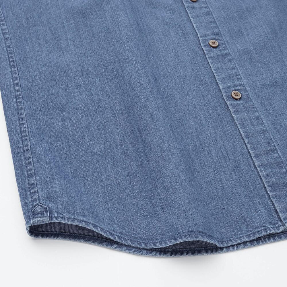 デニムシャツ 長袖 Men ユニクロ