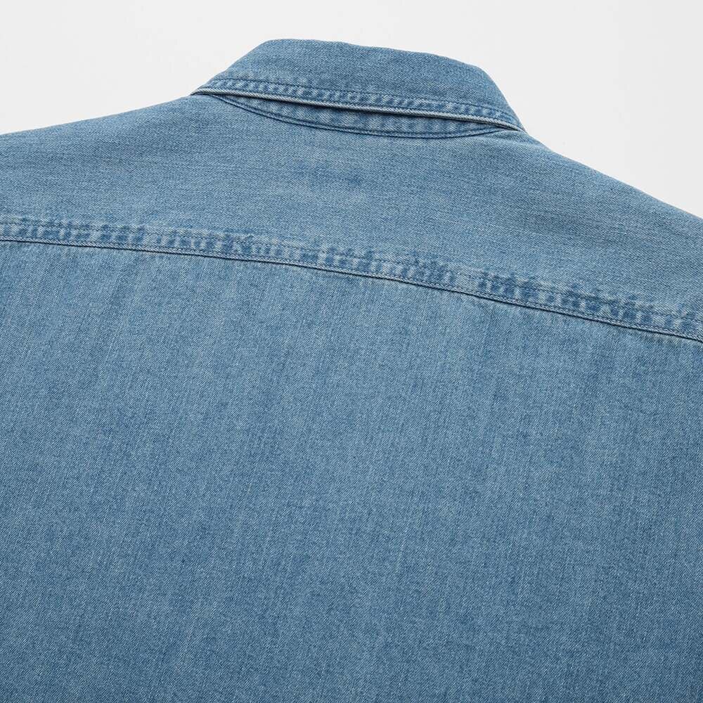 デニムワークシャツ 長袖 Men ユニクロ