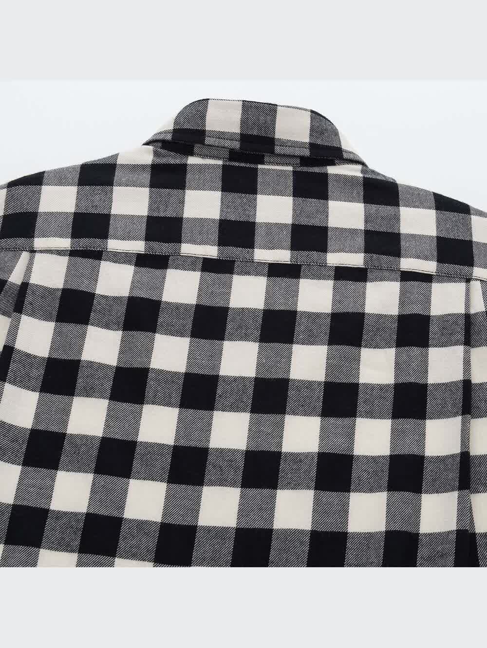 ユニクロ公式 | フランネルチェックシャツ（長袖）