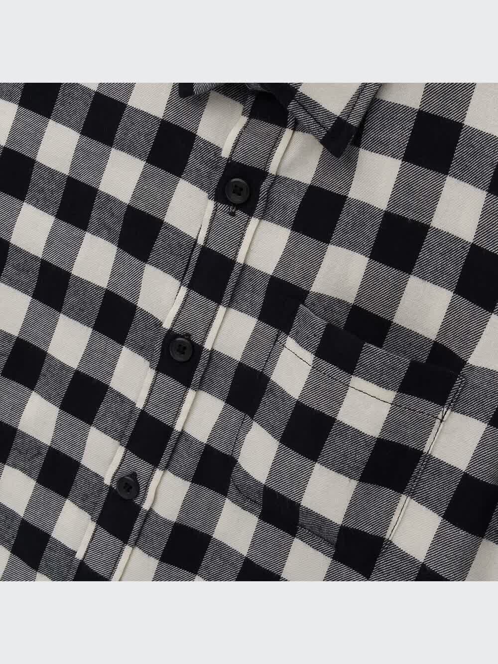 ユニクロ公式 | フランネルチェックシャツ（長袖）