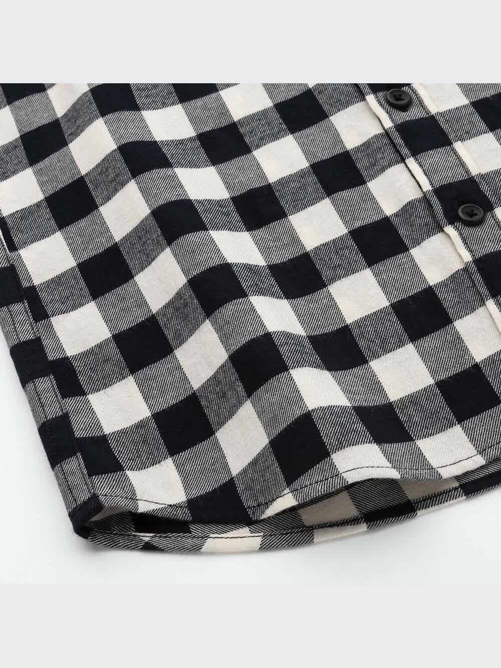 ユニクロ公式 | フランネルチェックシャツ（長袖）