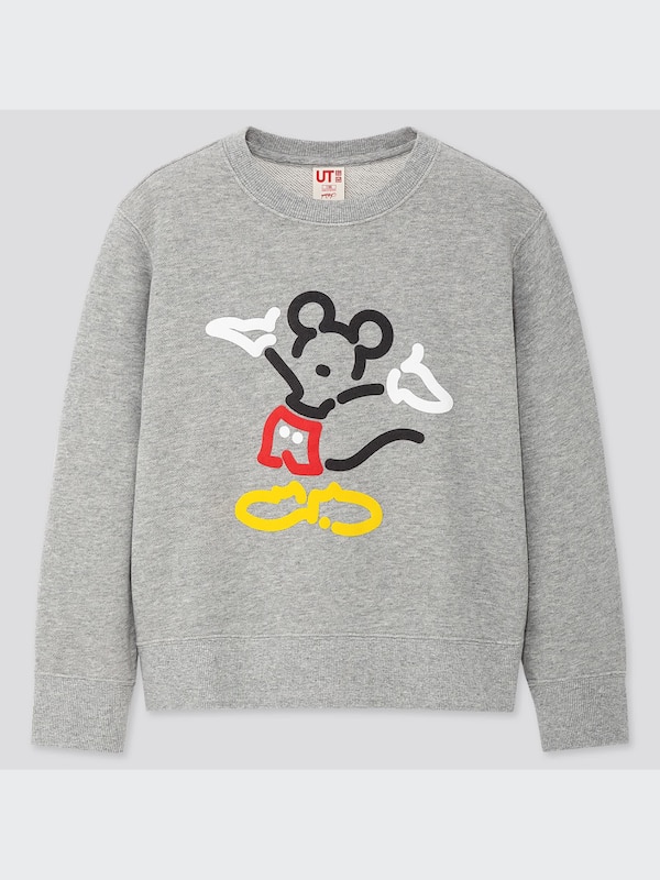KIDS ミッキー アート スウェットシャツ ユーン・ヒョプ（長袖）