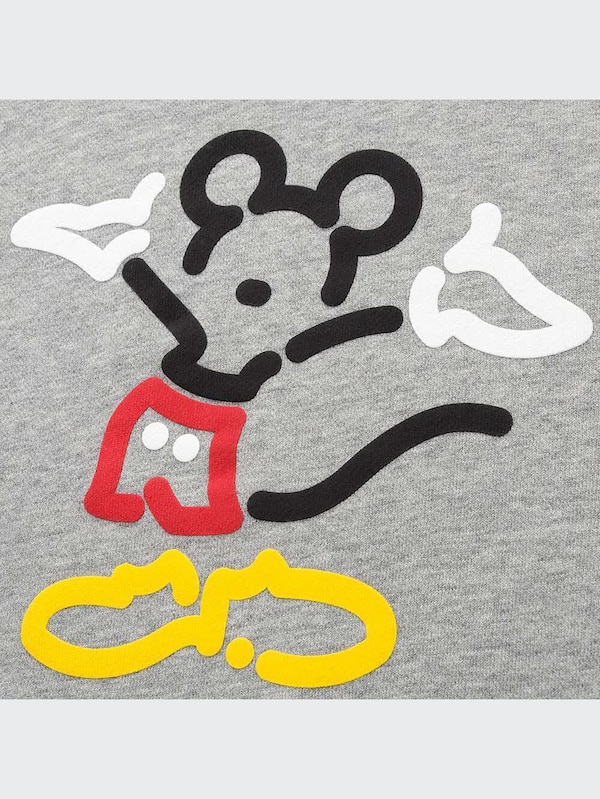KIDS ミッキー アート スウェットシャツ ユーン・ヒョプ（長袖）