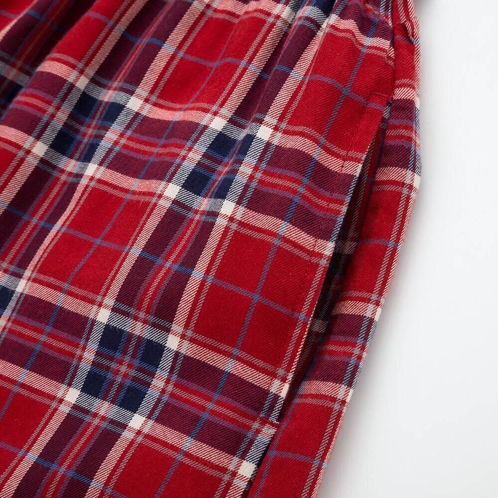 Girls フランネルチェックワンピース 長袖 Kids ユニクロ