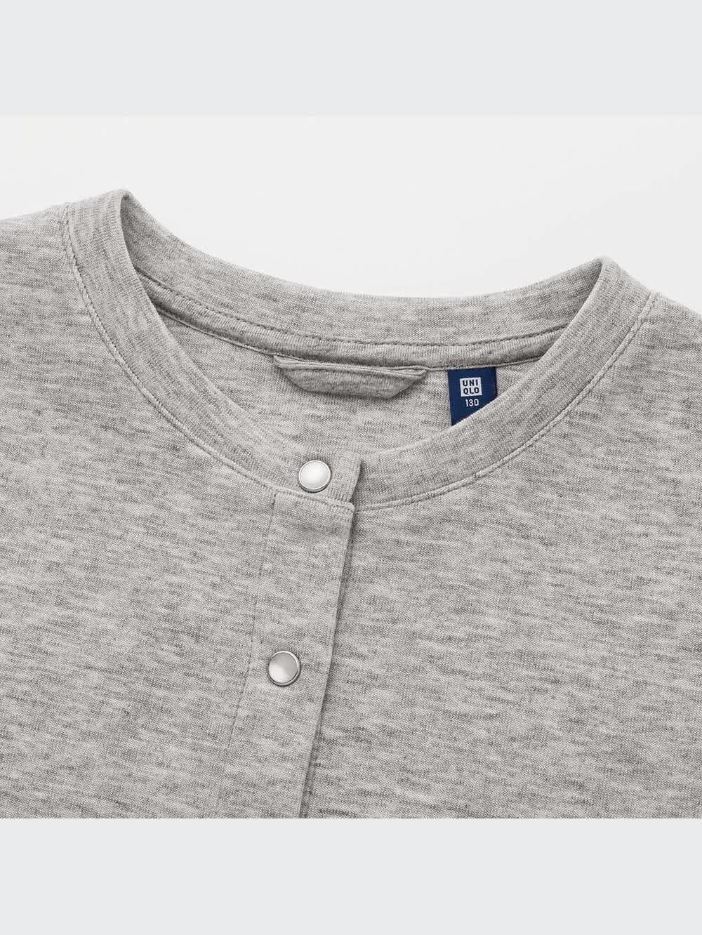 憲　10個 ユニクロ公式 | GIRLS ドライストレッチクルーネックカーディガン（長袖）