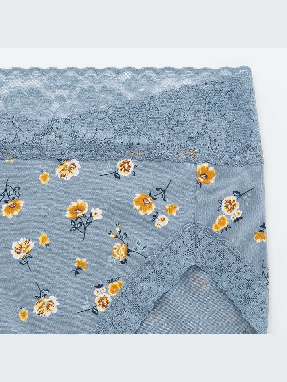 ユニクロ公式 | ショーツ（フラワー・ジャストウエスト）