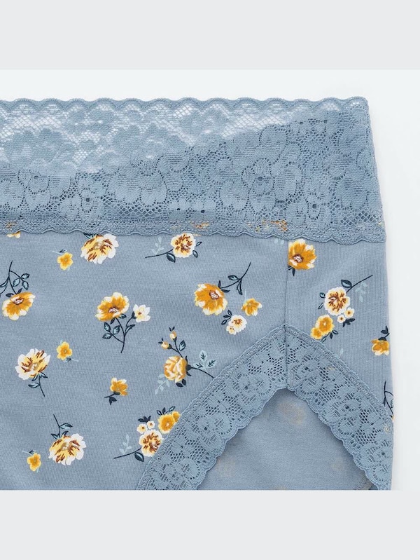 ショーツ（フラワー・ジャストウエスト）