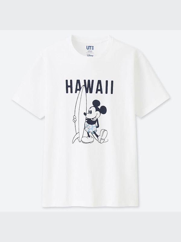 ミッキー ブルー UT（グラフィックTシャツ・半袖）