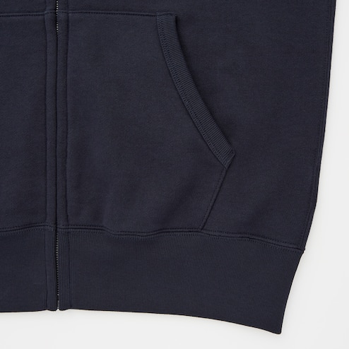 UNIQLO SWEAT LONG SLEEVE FULL-ZIP HOODIE