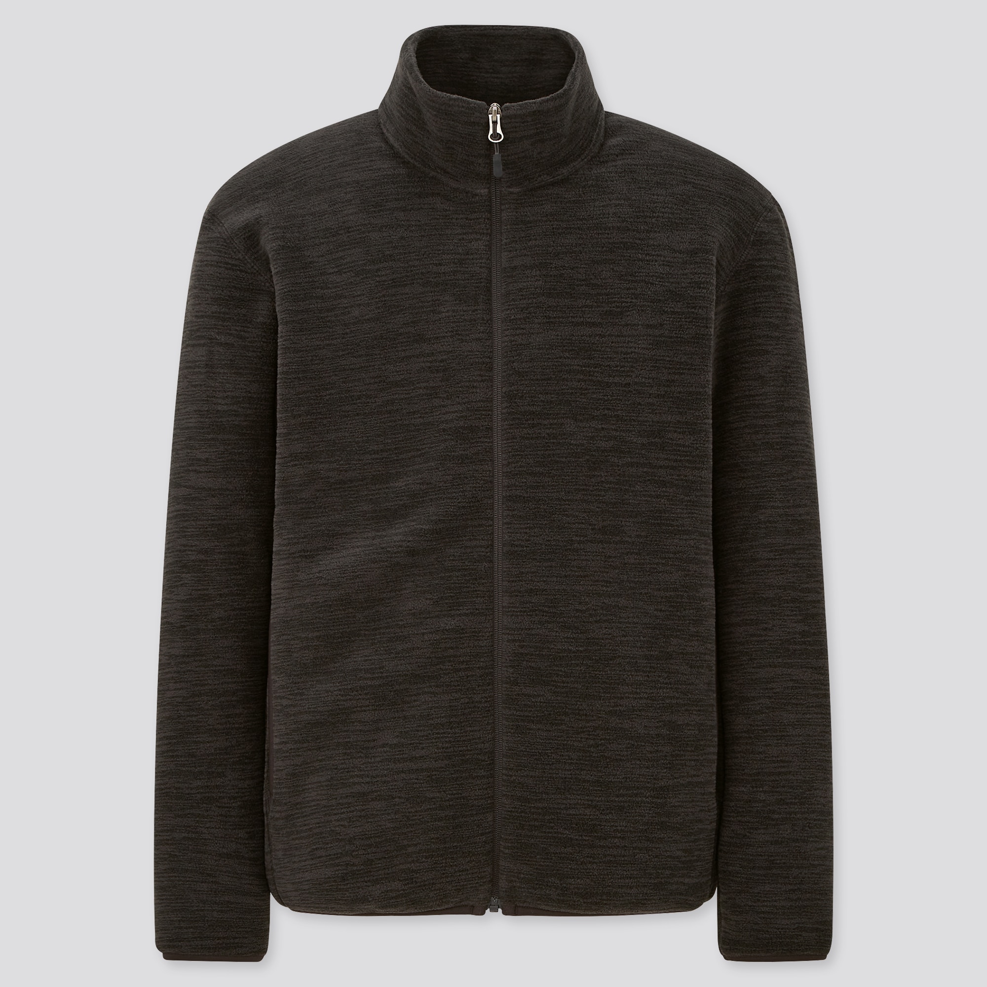 Fleece full zip store jacket uniqlo