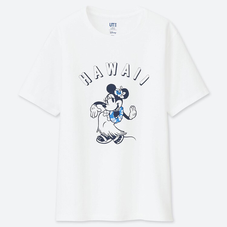ユニクロ公式 ミッキー ブルー UT（グラフィックTシャツ・半袖）
