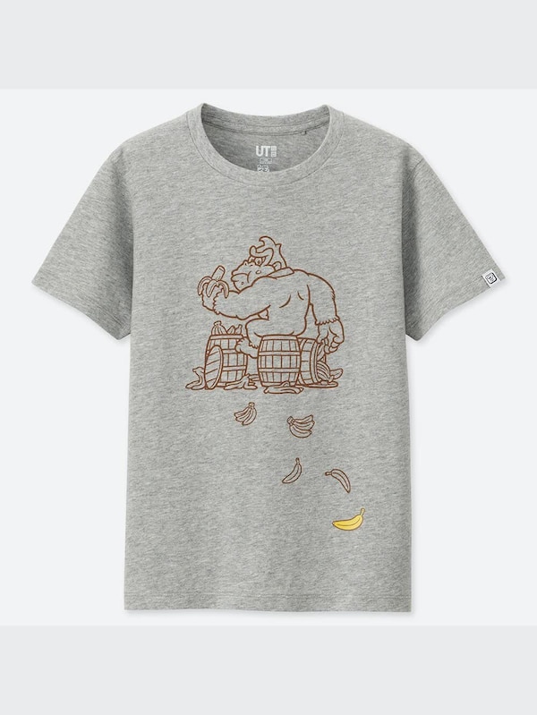 KIDS スーパーマリオ ファミリーミュージアム UT（グラフィックTシャツ・半袖）