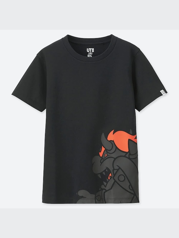 KIDS スーパーマリオ ファミリーミュージアム UT（グラフィックTシャツ・半袖）