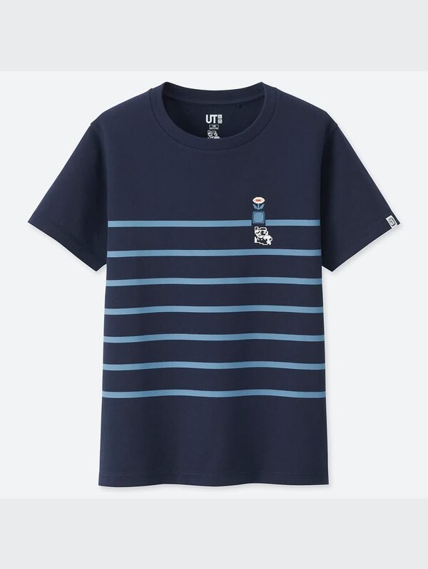 KIDS スーパーマリオ ファミリーミュージアム UT（グラフィックTシャツ・半袖）