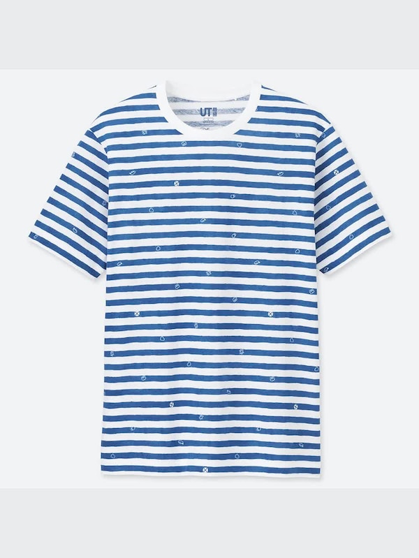 ミッキー ブルー UT（グラフィックTシャツ・半袖）