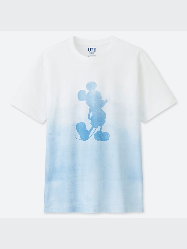 ミッキー ブルー UT（グラフィックTシャツ・半袖）