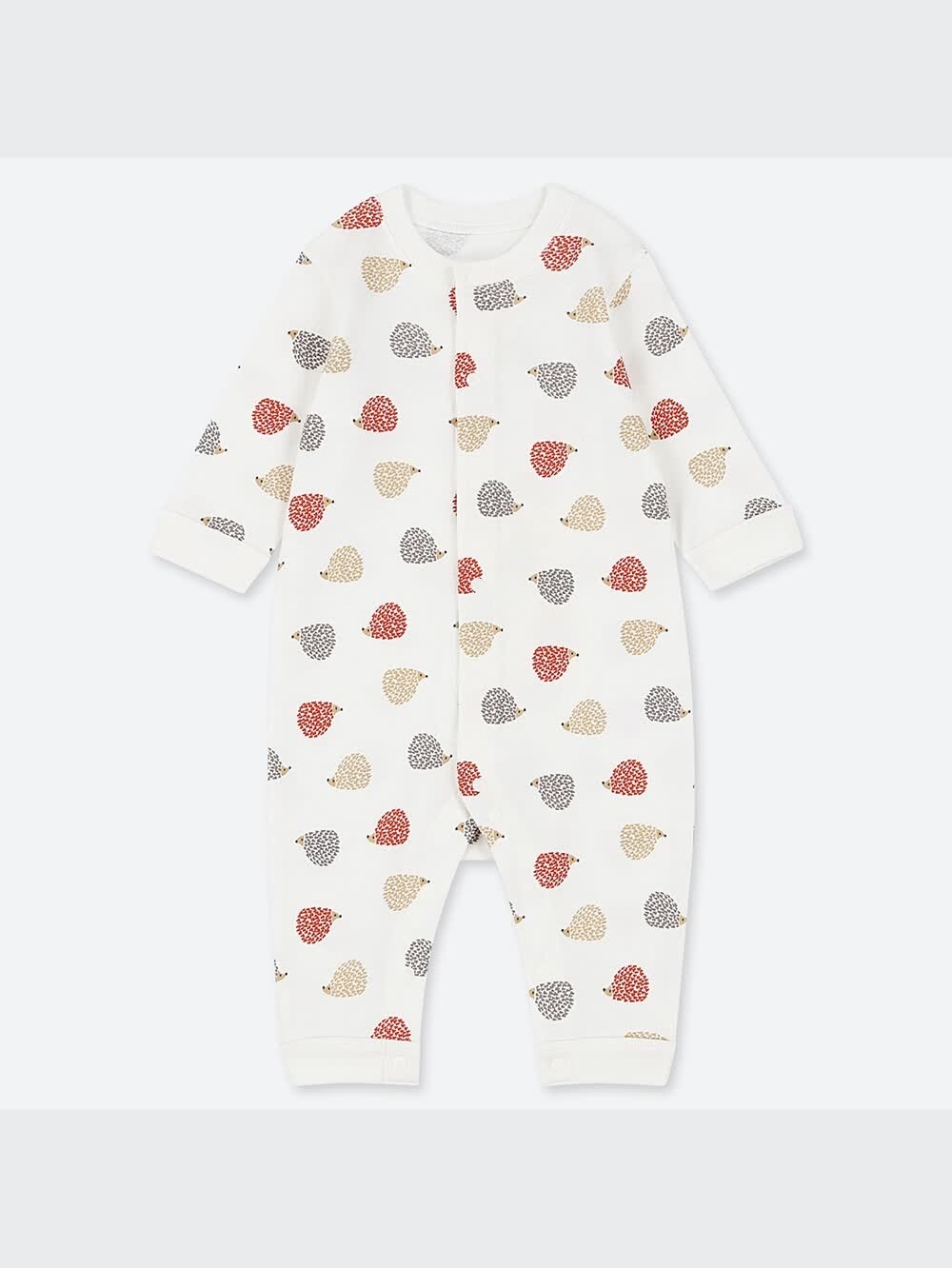 ハワイハワイさん専用 ユニクロ公式 | フライスカバーオール（ハリネズミ・長袖）