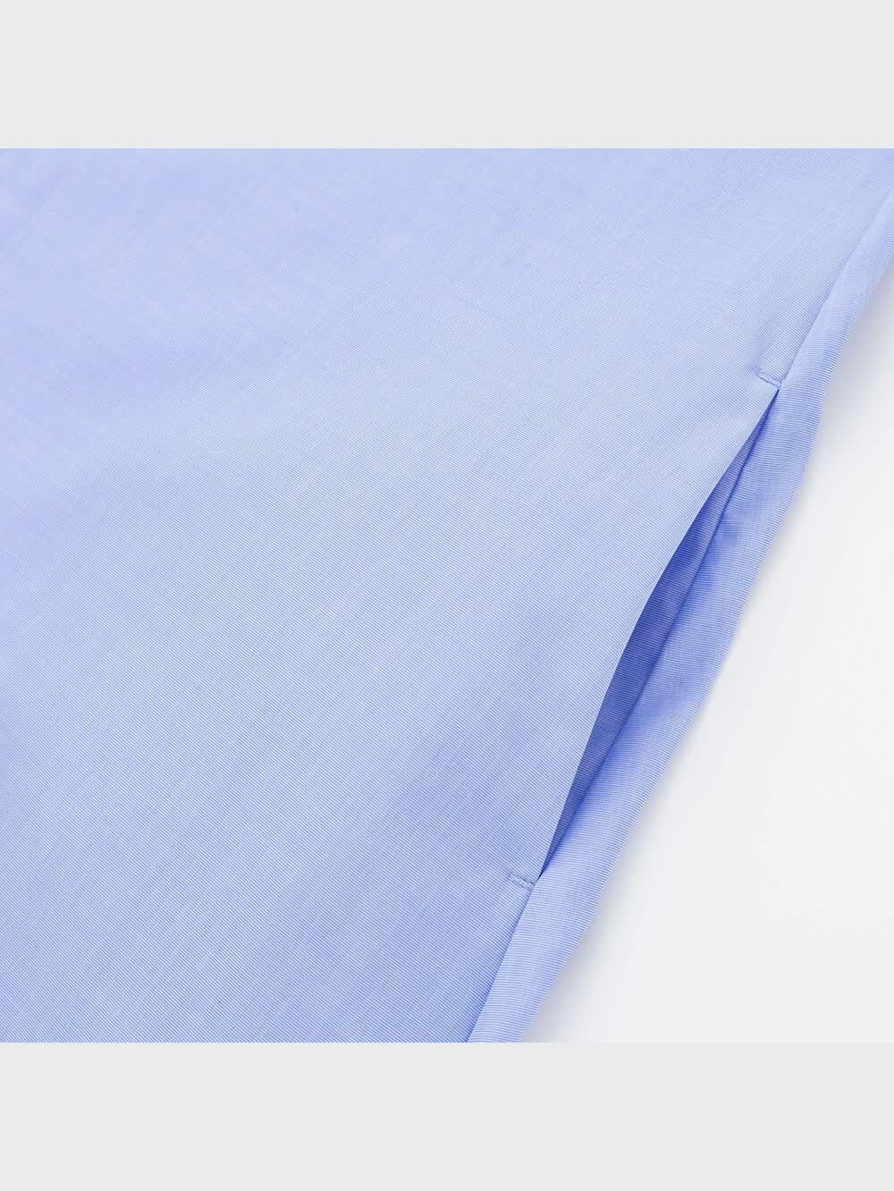 ユニクロ公式 | エクストラファインコットンAラインワンピース（7分袖）