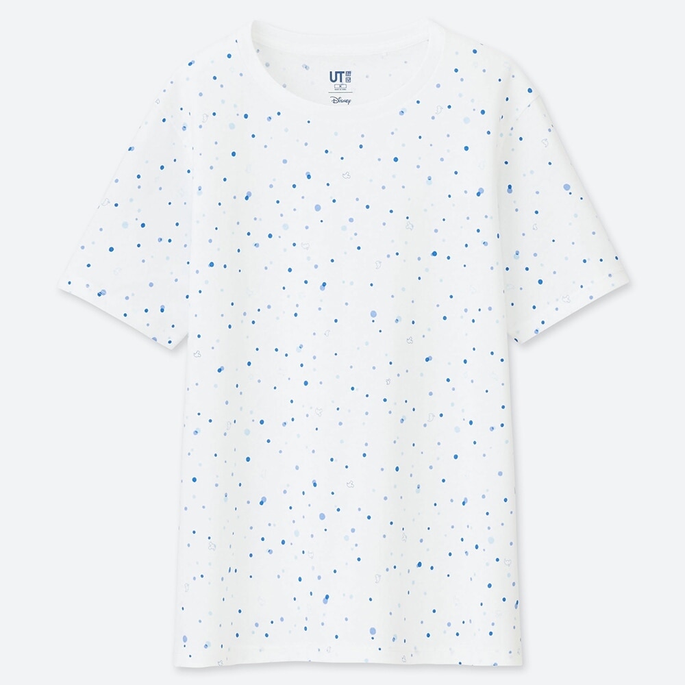 Uniqloのミッキー ブルー Ut グラフィックtシャツ 半袖 Stylehint