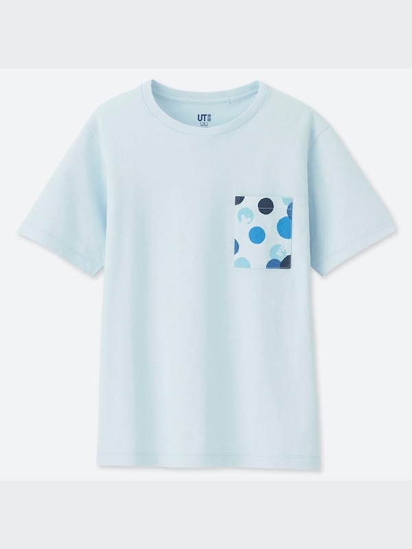 ミッキー ブルー UT（グラフィックTシャツ・半袖）