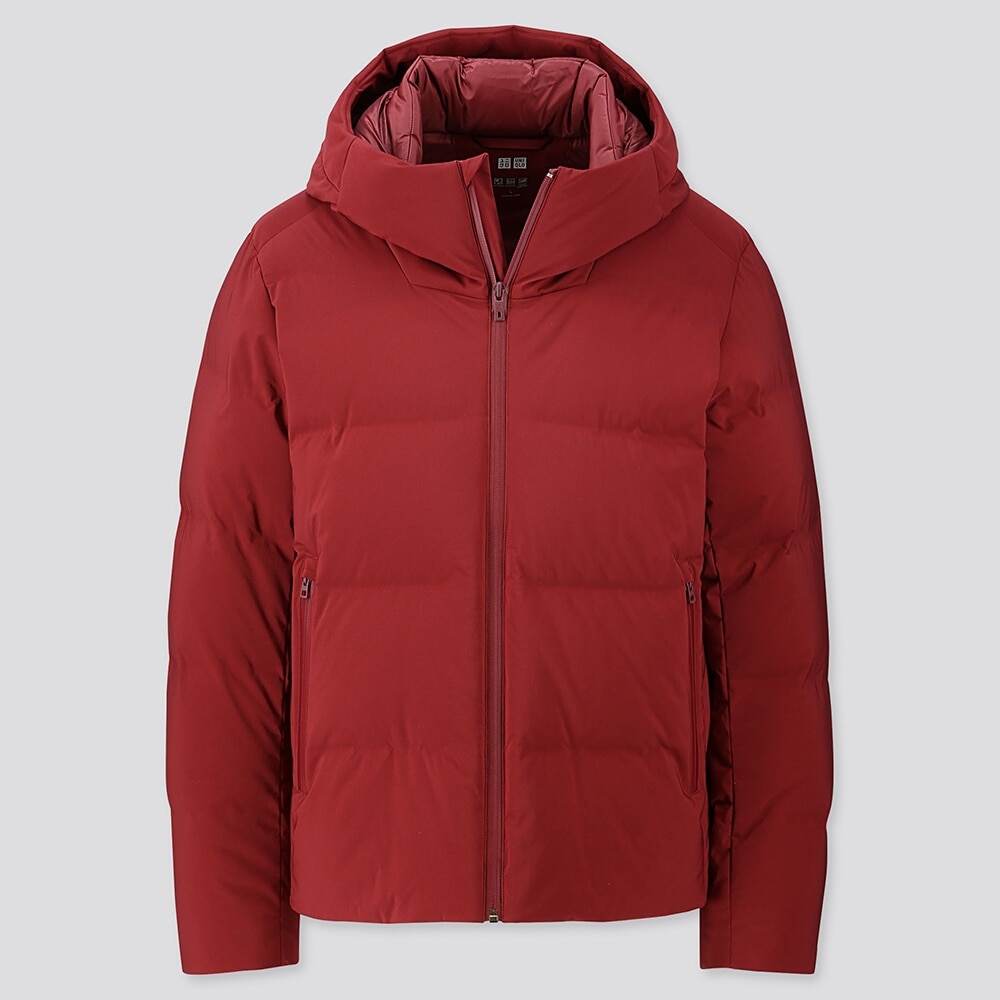 Uniqlo red outlet parka