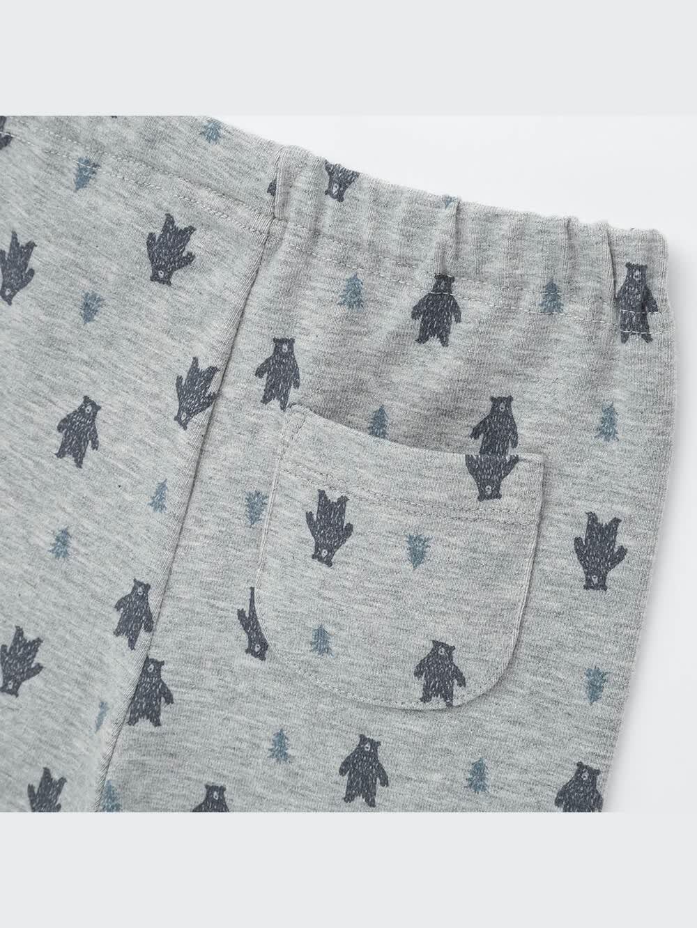 ユニクロ公式 | レギンス（クマ・10分丈）