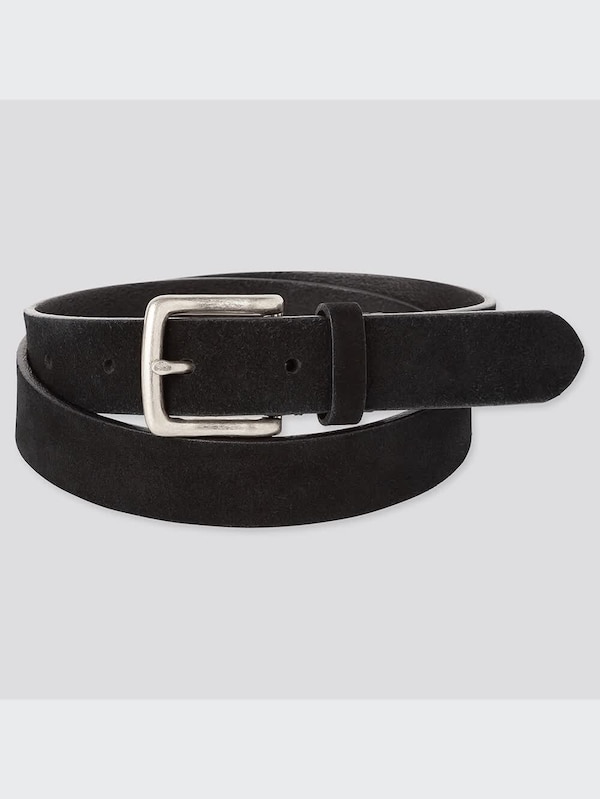 イタリアンレザースエードベルト