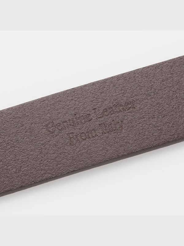 イタリアンレザースエードベルト