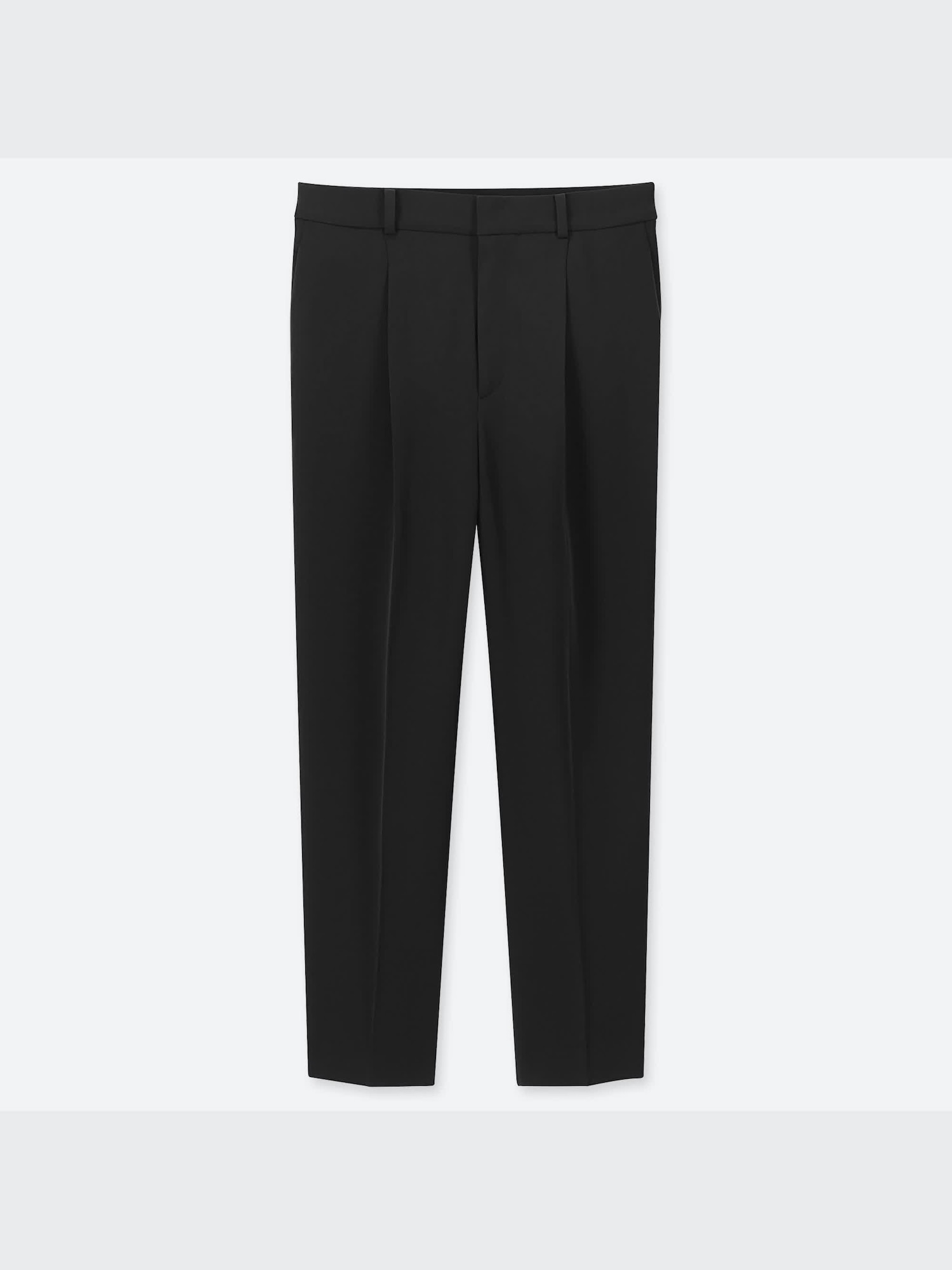 ユニクロ公式 | ドレープテーパードアンクルパンツ（丈標準63～65cm）