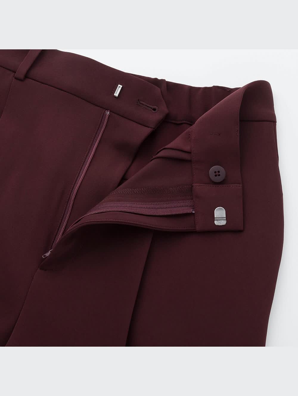 ユニクロ公式 | ドレープテーパードアンクルパンツ（丈標準63～65cm）