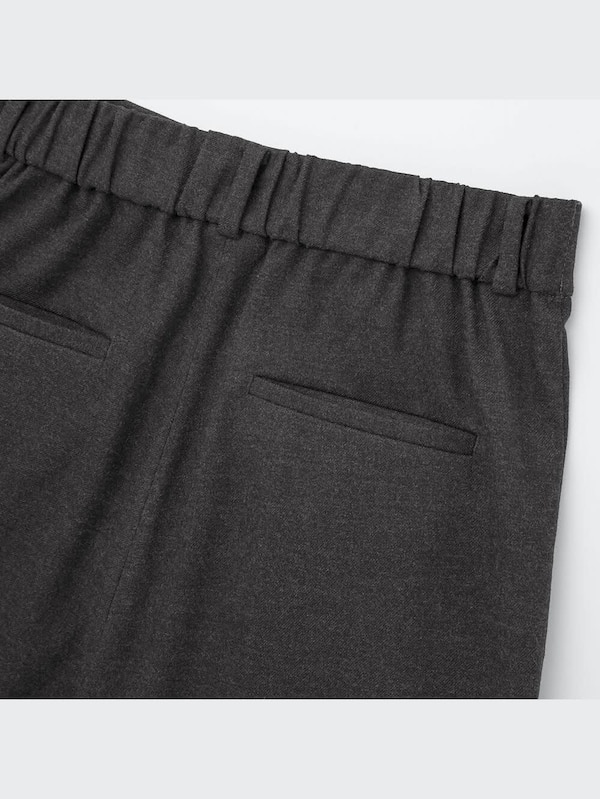 ワイドストレートパンツ（ウールライク・丈標準68～70cm）