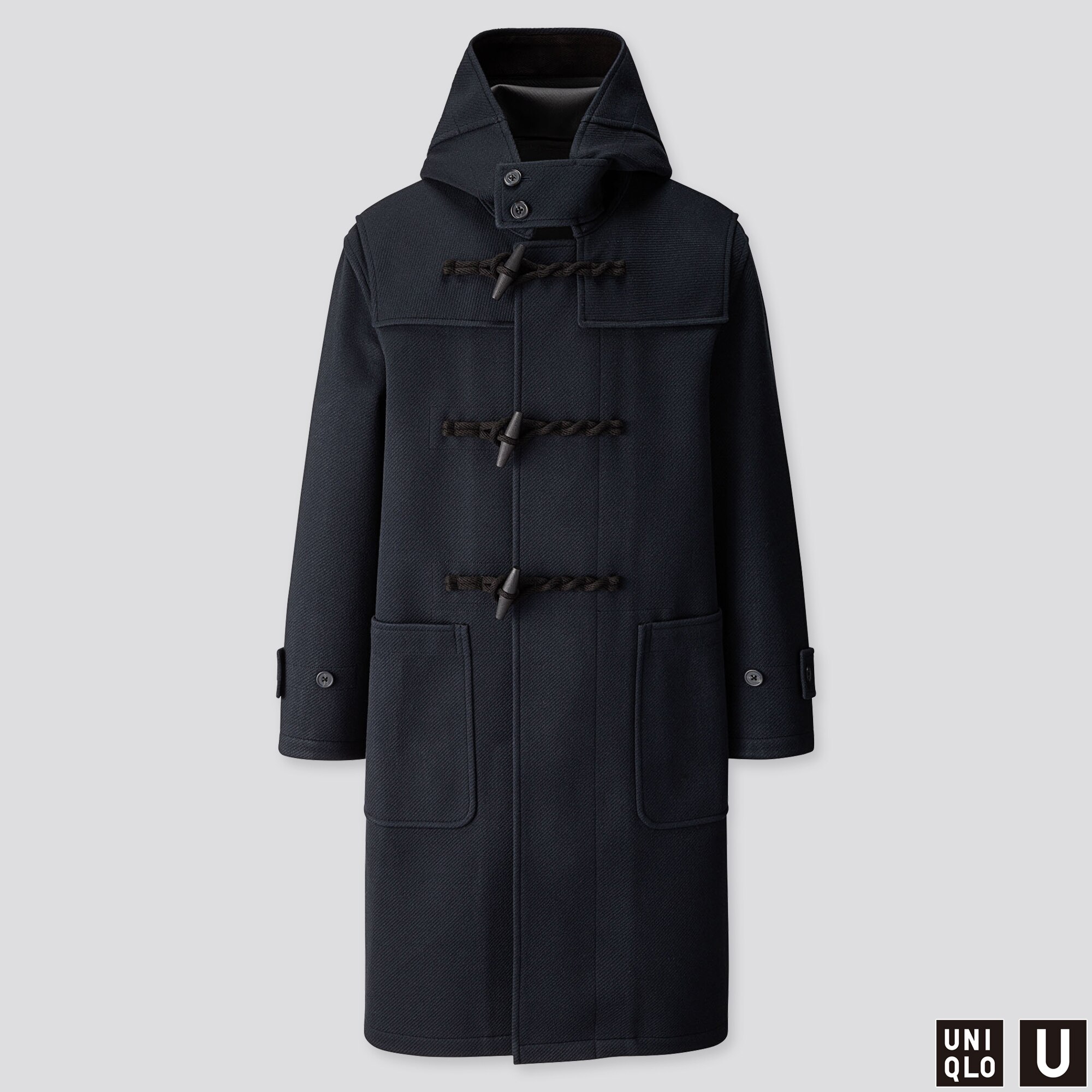 新品未使用】フーデッドコート Lサイズ UNIQLO U ユニクロユー 