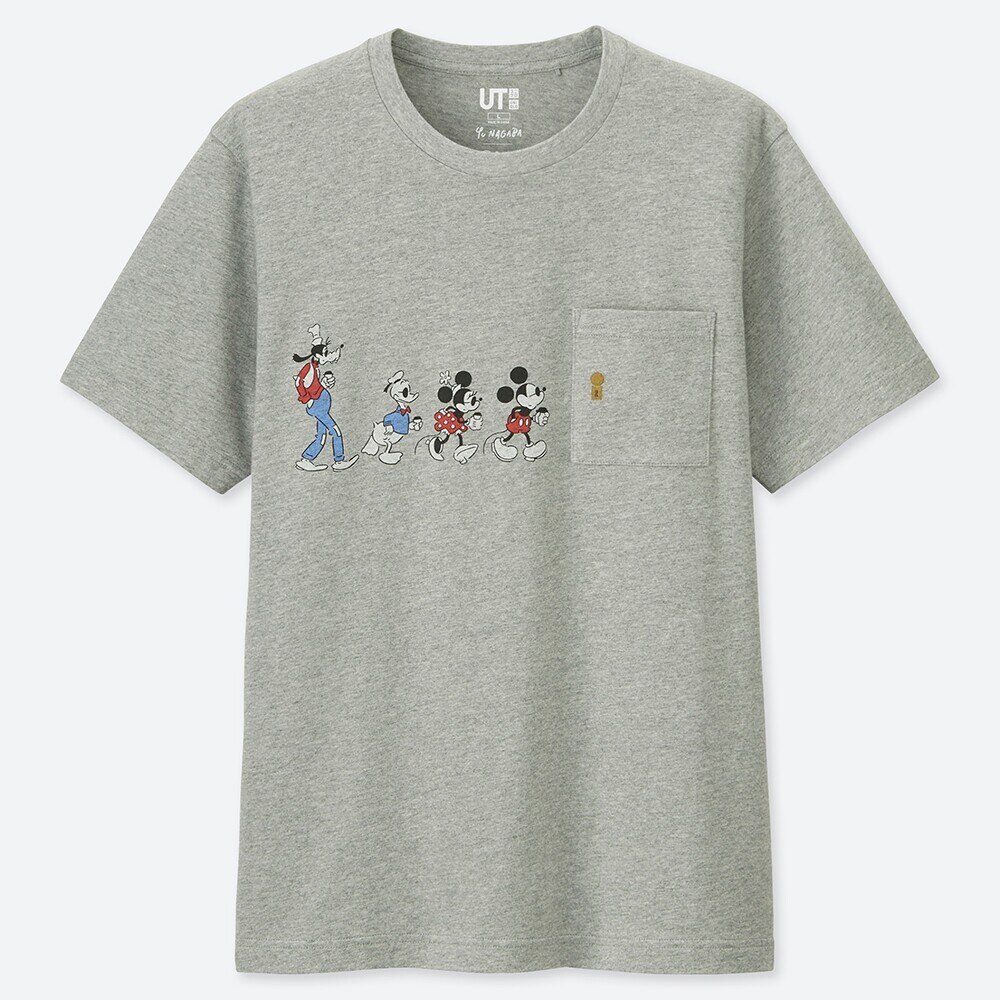 ミッキー アート Ut 長場雄 グラフィックtシャツ 半袖 Men ユニクロ