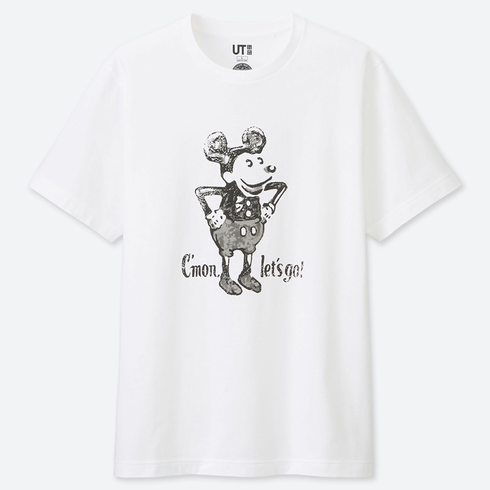 ミッキー アート Ut ナッツアートワークス グラフィックtシャツ 半袖 Men ユニクロ