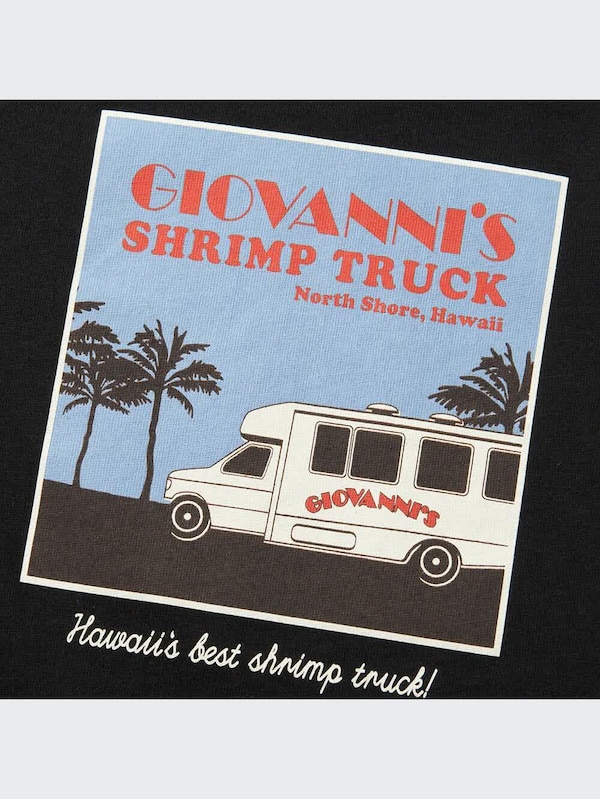 ザ・ブランズ ハワイアンロコ UT ジョバンニーズ・シュリンプトラック（グラフィックTシャツ・半袖）