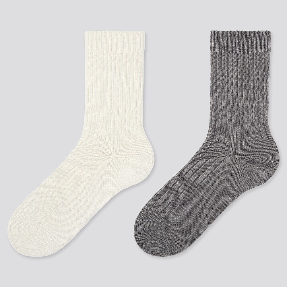 ヒートテックソックス（リブ・2足組）のサムネイル